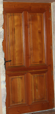 artisan menuisier jura, fabrication de porte d'interieur