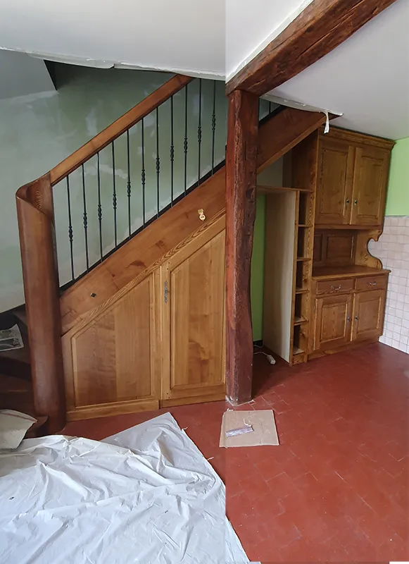  fabrication escalier bois poligny