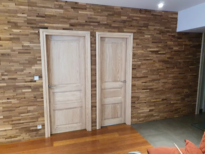 porte en bois sur mesure, ébéniste dijon , sur mesure  dans le doubs 